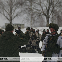 Проверка боевой готовности одного из батальонов 120 омбр