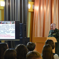  Белорусские военнослужащие активно участвуют в военно-патриотическом воспитании молодёжи