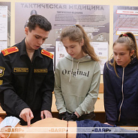 День открытых дверей  в Минском суворовском военном училище