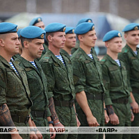 Контингент сил специальных операций Вооружённых Сил Беларуси совершил марш и прибыл  на учебный полигон «Коктал»