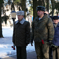 В Марьиной Горке почтили память воинов-интернационалистов