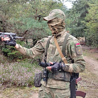 Тактико-специальное учение в ходе полевого выхода в 16-м отдельном полку РЭБ