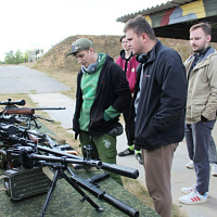 Марьиногорский спецназ принимает гостей