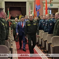 В Минском суворовском военном училище прошёл финал конкурса «Курсант года»