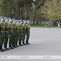 На базе бригады специального назначения прошёл районный этап военно-патриотической игры «Орлёнок»