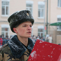 Гвардейцы приняли Военную присягу