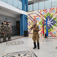 Открытие военно-патриотического клуба «Доблесть»