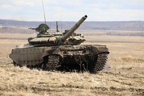 Танковая дивизия на Урале получила 10 модернизированных Т-72Б3М