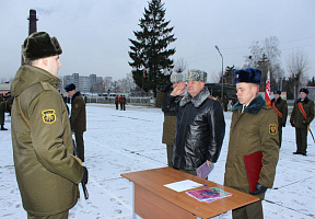 Торжественные мероприятия в 85 брс