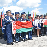 На полигоне Брестский прошло торжественное открытие финальных этапов патриотических игр