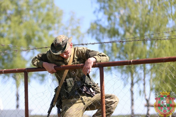 На полигоне Лепельский проходит состязание на лучшую разведгруппу Вооружённых Сил 