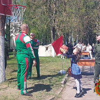 Торжественные мероприятия, посвященные 78-й годовщине Великой Победы, прошли в 72 ОУЦ