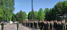 Митинг, приуроченный к началу второго учебного полугодия