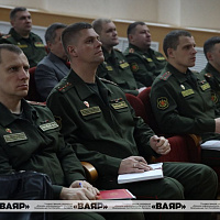 Сбор под руководством начальника управления службы войск Вооружённых Сил