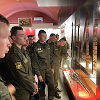 Военнослужащие посетили мемориальный комплекс «Брестская крепость — герой»