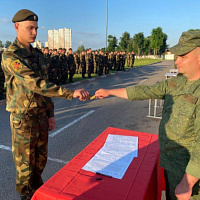 Ритуал перехода на очередной период службы