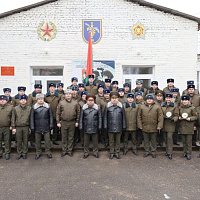 Сбор с офицерами органов идеологической работы СЗОК