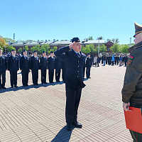 В Бресте прошёл смотр-конкурс по строевой подготовке среди школьников