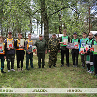 В 6 омбр завершилась вторая смена военно-патриотического лагеря