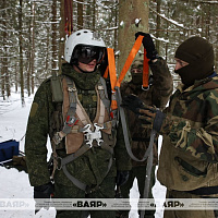 Занятия по выживанию для лётного состава Военно-воздушных сил