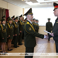  Очередной выпуск младших офицеров прошёл на факультете повышения квалификации и переподготовки кадров Военной академии