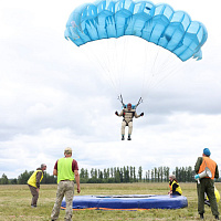 Стартовал 21-й открытый чемпионат Вооружённых Сил Республики Беларусь по парашютному спорту