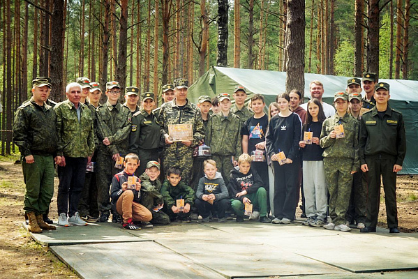 Праздник для воспитанников военно-патриотического клуба «Надёжная опора»