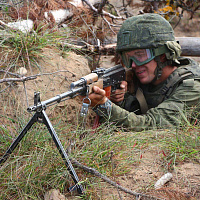 С военнослужащими 11 омбр проводится ротное тактическое учение