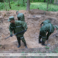 У военнослужащих 52 оспб продолжается поисковый сезон