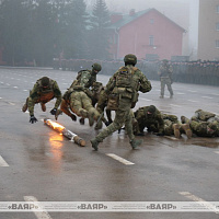 Военнослужащие 103 овдбр организовали торжественные мероприятия и день открытых дверей накануне юбилея бригады