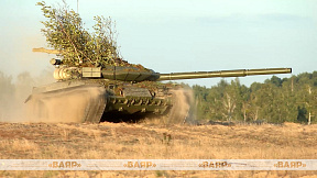 В ходе КШУ с войсками ЗОК прошёл розыгрыш тактического эпизода с боевой стрельбой