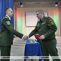 На военном факультете в Белорусской государственной академии авиации прошёл выпуск