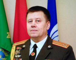 Полковник Александр Скользаев, военный комиссар Полоцкого, Россонского районов и города Новополоцка 