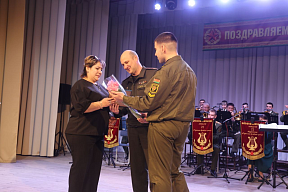 В 72 ОУЦ прошло торжественное мероприятие, приуроченное ко Дню женщин