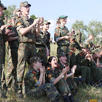 На базе 72 ОУЦ прошла военно-спортивная игра «Ураган»