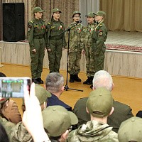 В Жлобине открылся военно-патриотический клуб «Рассвет»