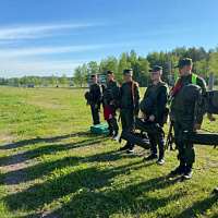 Занятие с гвардейцами