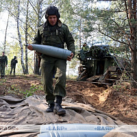 Продолжается проверка боевой готовности Вооружённых Сил в одной из артиллерийских бригад