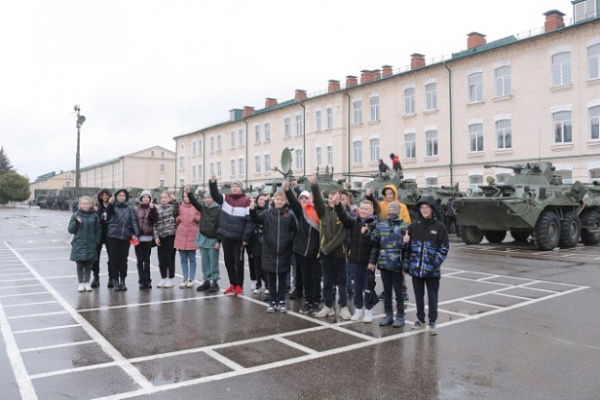 В рамках патриотического воспитания