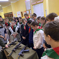 Открытие военно-патриотического клуба «Сапёр»