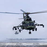 На аэродроме в/ч 06752 проходят плановые учебно-тренировочные полеты