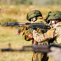 С курсантами Военной академии прошли занятия по огневой подготовке