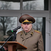 Митинг, посвященный открытию памятного знака в честь Минского артиллерийско-минометного училища