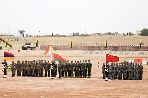 В Джайсалмере состоялась торжественная церемония закрытия международного конкурса «Отличники войсковой разведки»