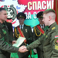 Чествование военнослужащих в 30 ождбр