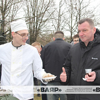 Ритуал принятия Военной присяги новобранцами Гродненского гарнизона