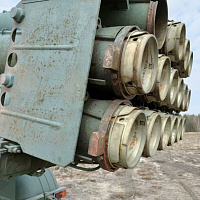 Контрольные занятия на полигоне 