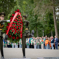 В Гомель прибыл передвижной музей «Поезд Победы»