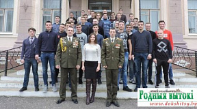 Торжественное мероприятие в честь призывников прошло в Докшицах 