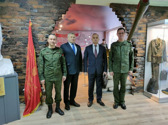Генерал-майор Владимир Арчаков встретился с офицерами Осиповичского гарнизона